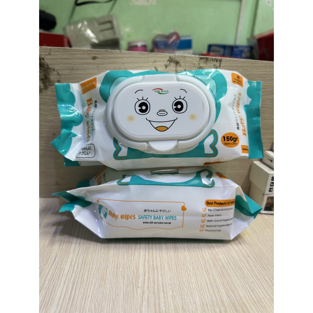 KHĂN ƯỚT GẤU MÃ 68