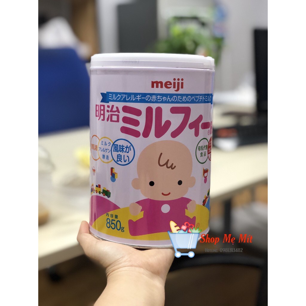 Sữa Meiji HP dành cho bé dị ứng đạm sữa bò 850g 2025