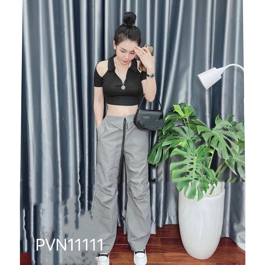 Bộ áo crotop pô lô quần khí chất