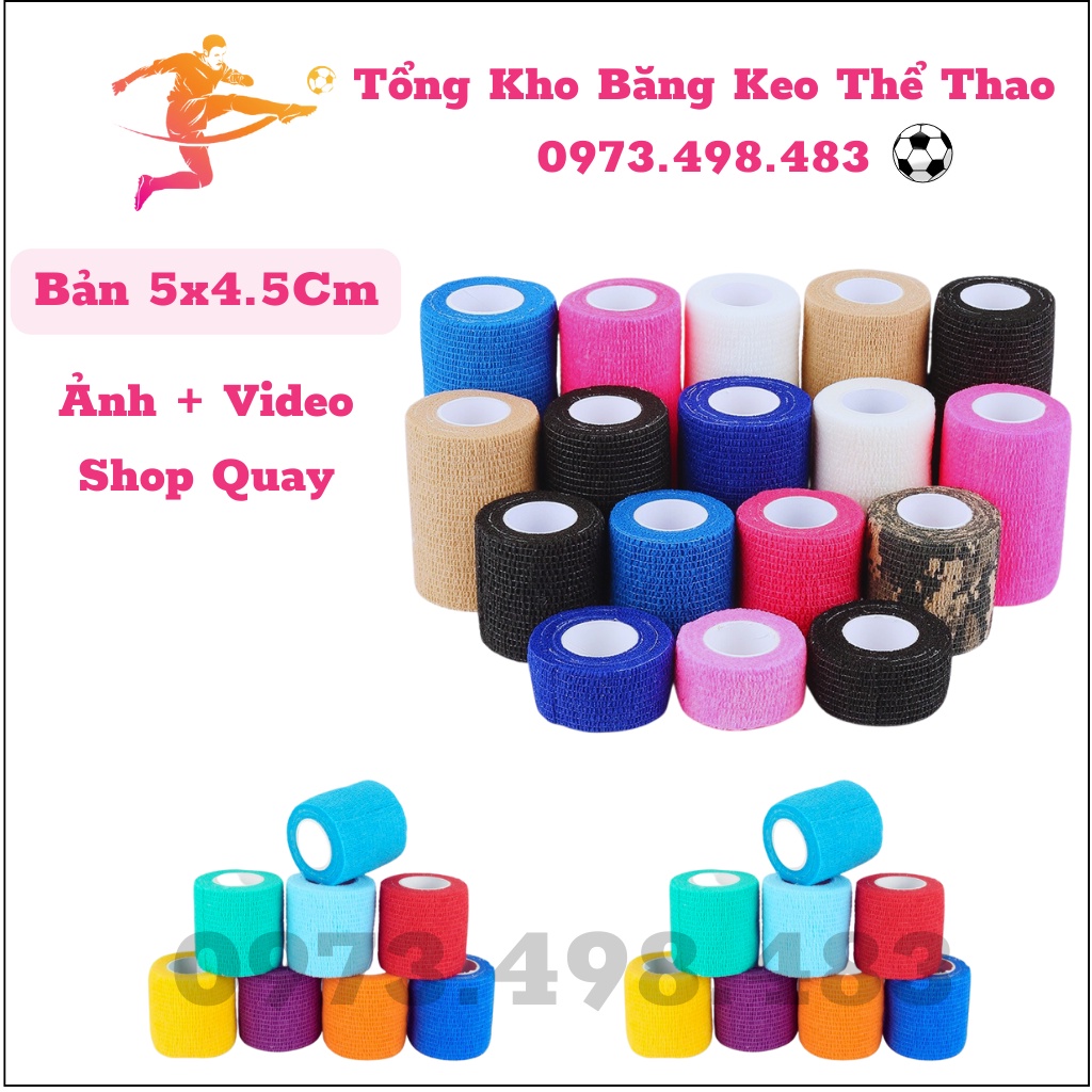 COMBO 10, 20, 30 CUỘN 5CM - Băng keo thể thao