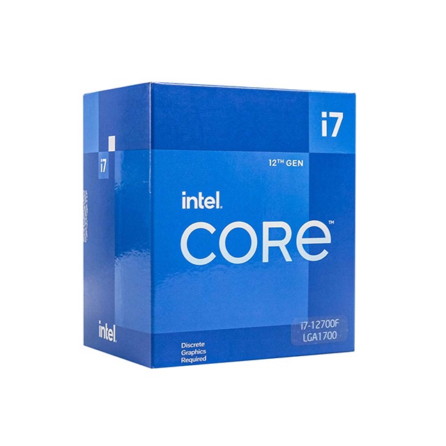 Chip CPU Core i7-12700F (Up To 4.80GHz, 12 Nhân 20 Luồng, 25M Cache, Alder Lake)