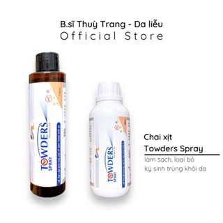 Xịt ghẻ loại bỏ ký sinh trùng trên da Towders Spray 100ml - 150ml