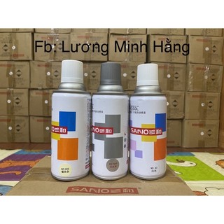 Sơn sano 350ml, màu 40, 222, 1580 sơn mặt lạnh, cục nóng điều hoà, máy giặt, lọc khí
