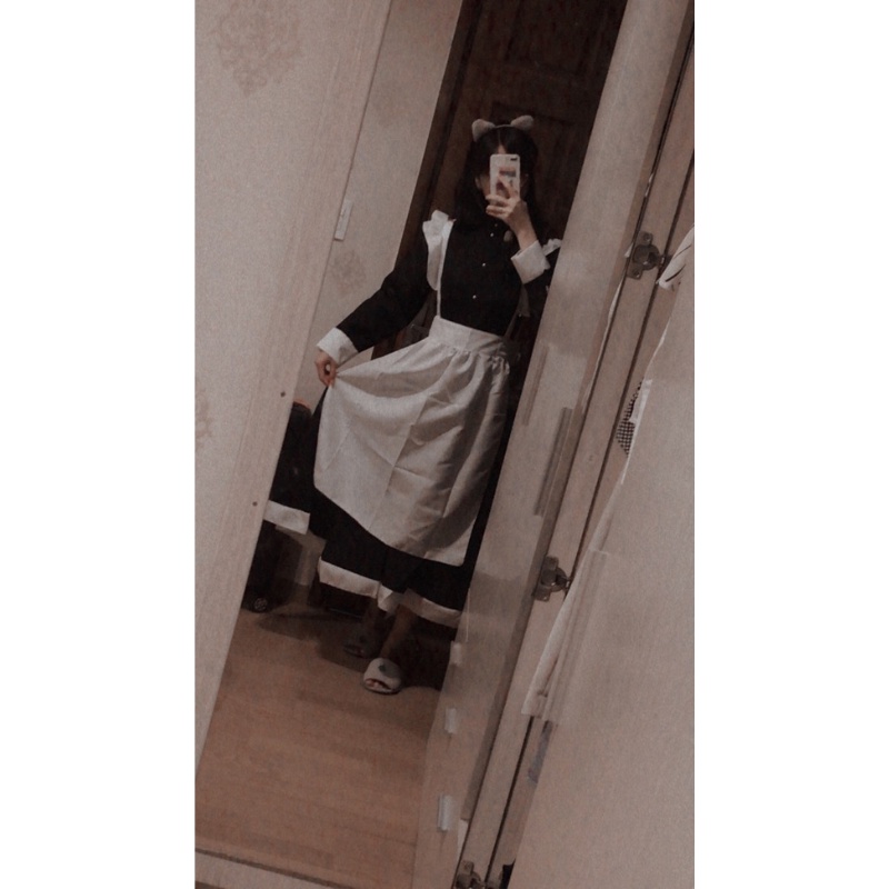 Maid Bộ Cosplay dành cho cả Nam Nữ  Full phụ kiện