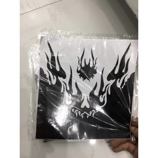 MẪU TEM LỬA DÁN MÕM XE- TEM 3 lớp