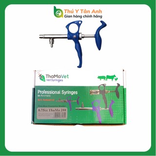 Xilanh tự động thamavet 280 - pitong dùng tiêm vacxin cho gia súc gia cầm - thú y t n anh