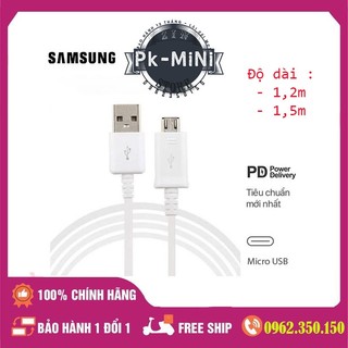 Dây sạc Samsung cổng Micro USB, dây sạc micro usb - bảo hành 12 tháng 1 đổi 1