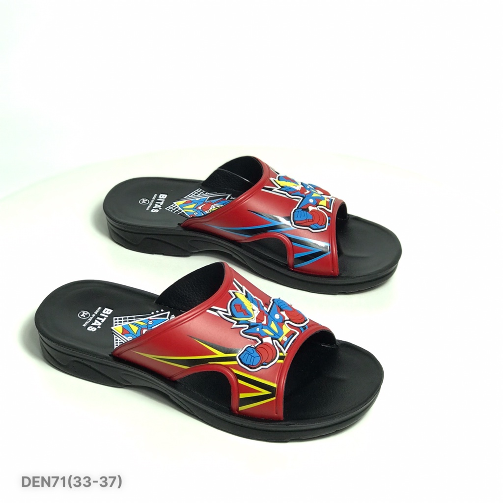 Dép lê bé trai BITAS 33-37 ❤️FREESHIP❤️ Dép lê quai ngang siêu nhân đế nhẹ DEN71