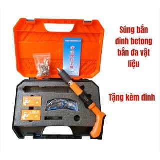 Máy bắn đinh bê tông tặng kèm 10 con đinh bê tông đạn nổ