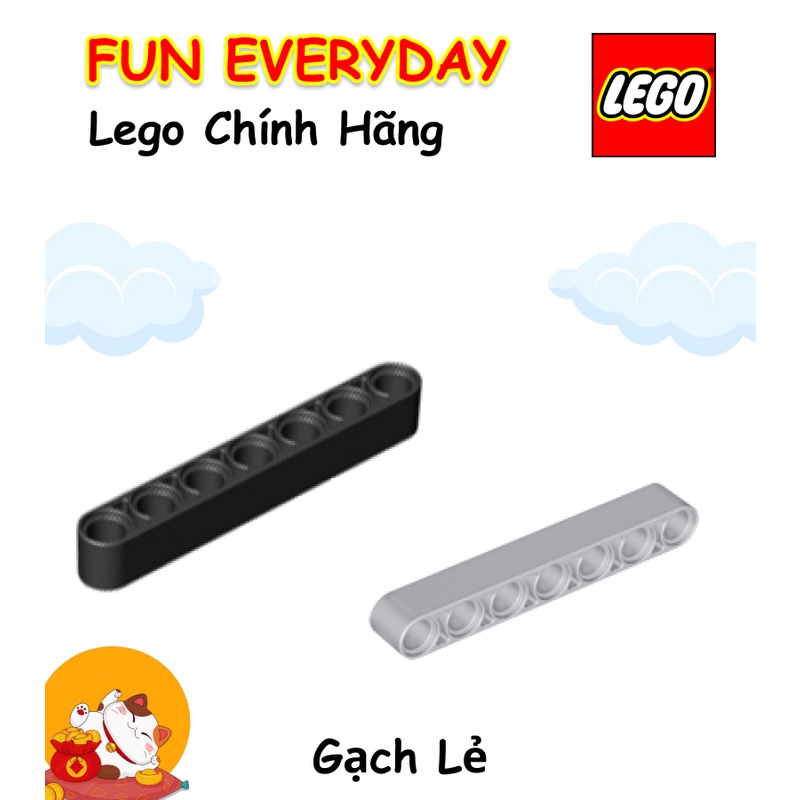Gạch lẻ LEGO 32524 LEGO Technic Liftarm Thick 1 x 7 [Chính hãng]