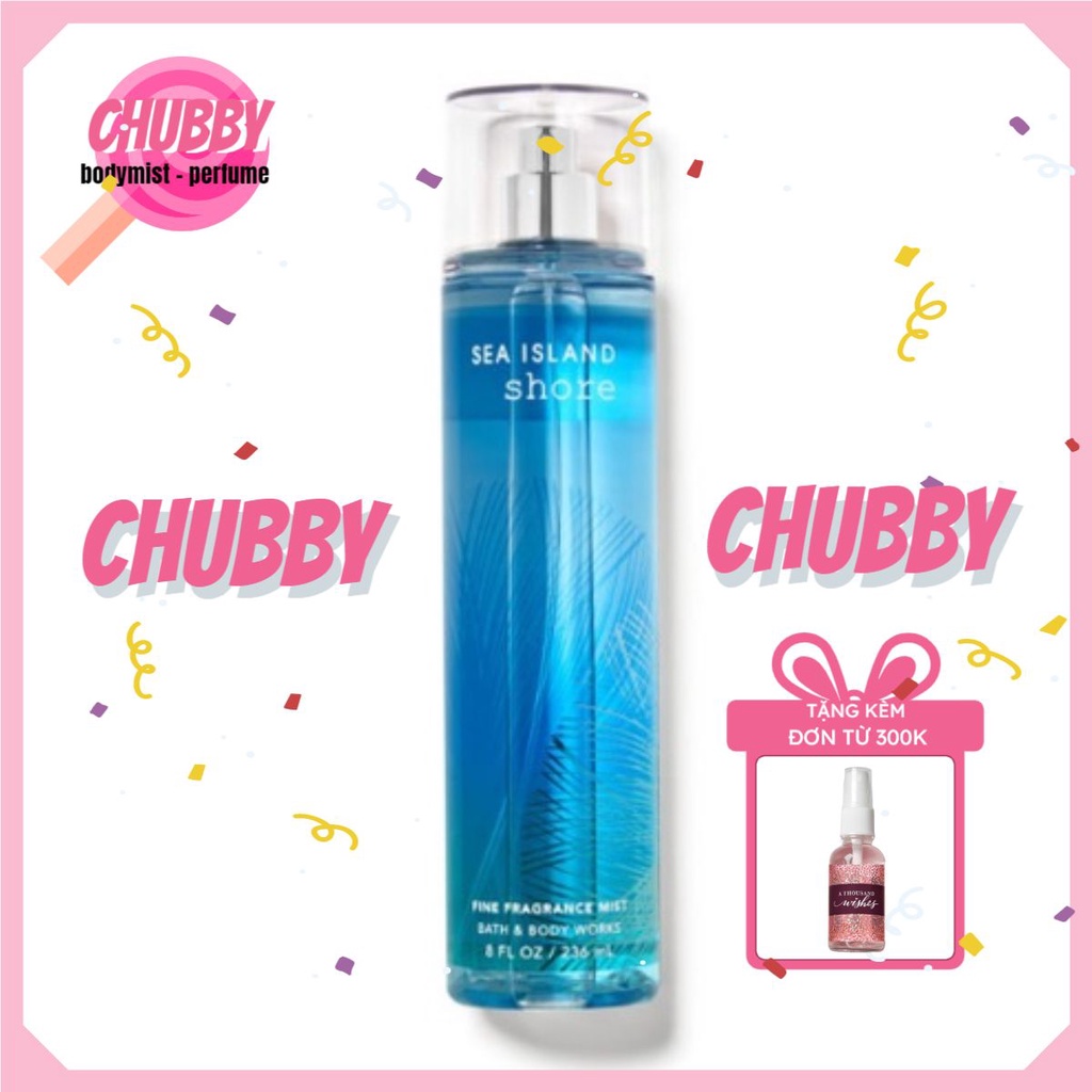 𝙘𝙝𝙪𝙗𝙗𝙮 - Xịt Thơm Toàn Thân BATH & BODY WORKS -SEA ISLAND SHORE | BigBuy360 - bigbuy360.vn