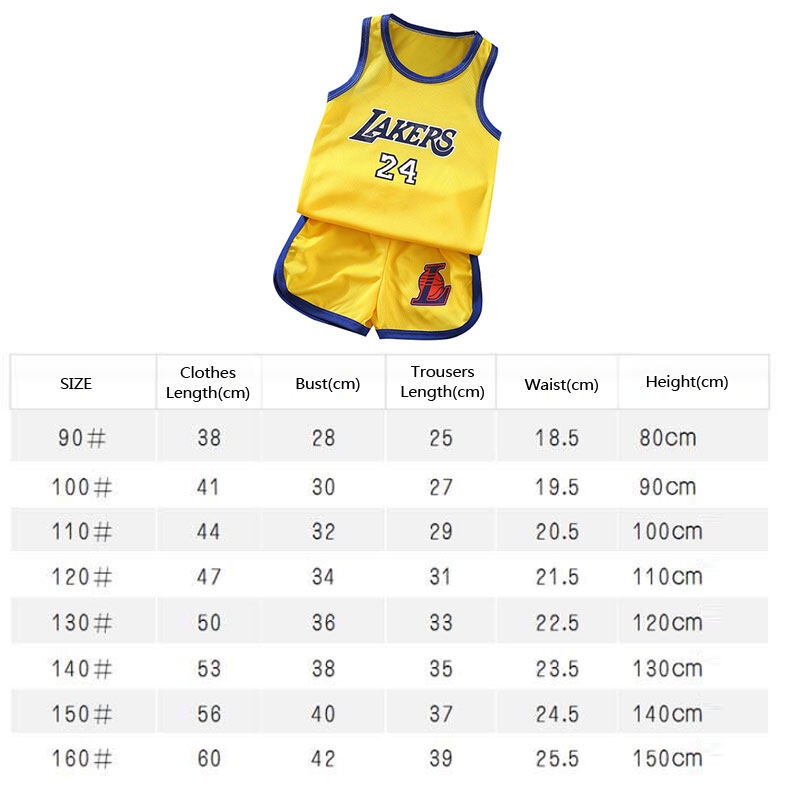 Bololo Bộ Áo Tank Top + Quần Short Bóng Rổ Thoáng Khí Thời Trang Cho Bé