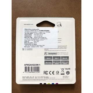 USB chính hãng Apacer 8Gb