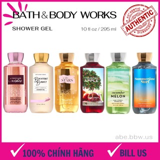 Sữa tắm bath and body works, sữa tắm dưỡng da, lưu hương, body shower gel 295ml.