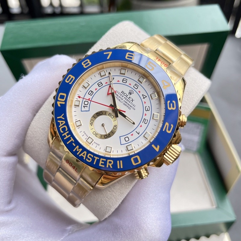 Rolex Yacht-Master-II Size 46mm - Đồng Hồ Cơ Nam Loại 1 Cao Cấp
