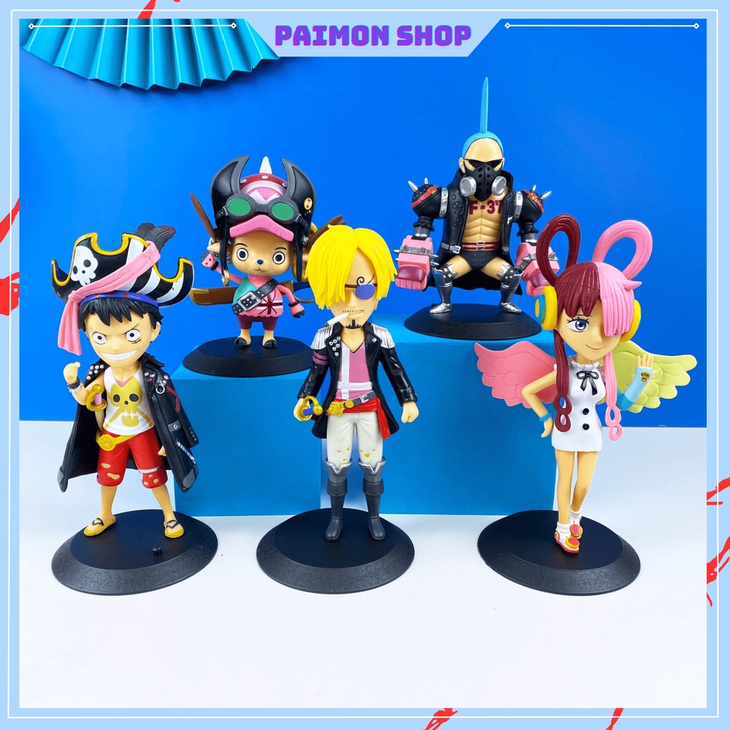 Mô hình nhân vật anime ONEPIECE cao 24cm siêu nét siêu ngầu trưng bày bàn học bàn làm việc mô hình onepiece
