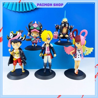 Mô hình nhân vật anime ONEPIECE cao 24cm siêu nét siêu ngầu trưng bày bàn học bàn làm việc mô hình onepiece