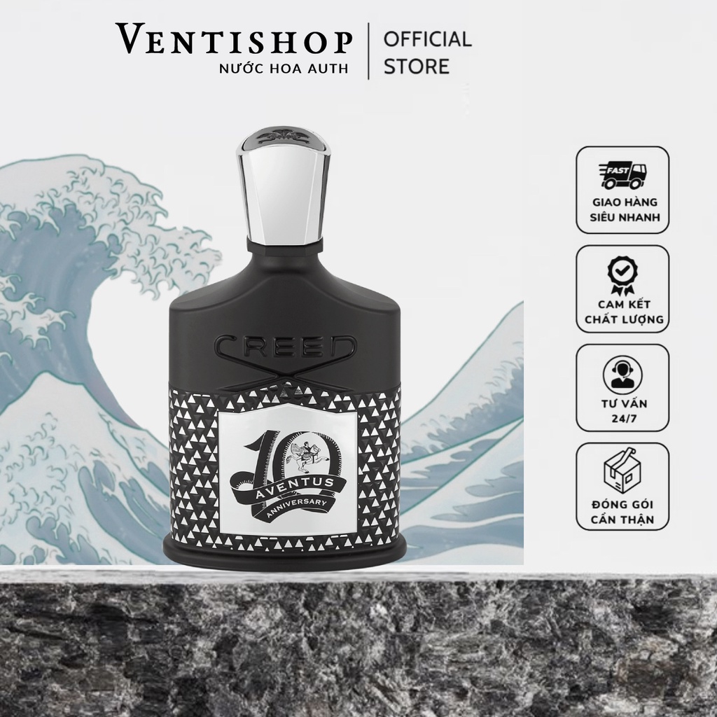 | 𝐕𝐄𝐍𝐓𝐈𝐒𝐇𝐎𝐏.𝟔𝟖 | Nước hoa Creed 15ml aventus ( bảng giới hạn Fullbox )