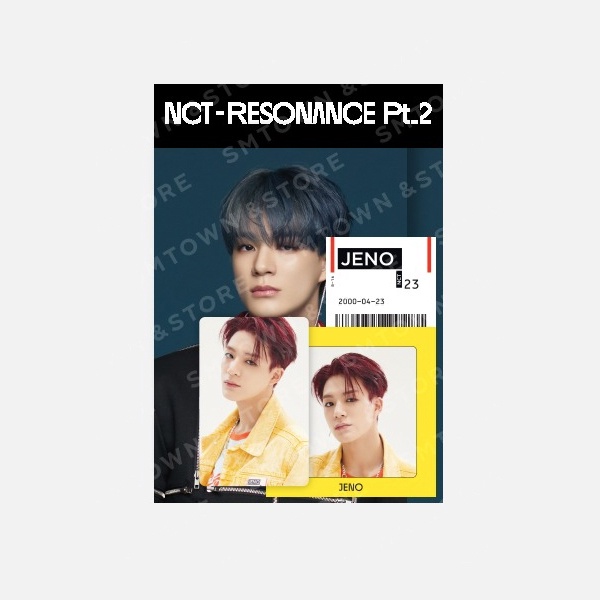 Ảnh bo góc photocard NCT RESONANCE 2020 Sticker set Mark Jeno