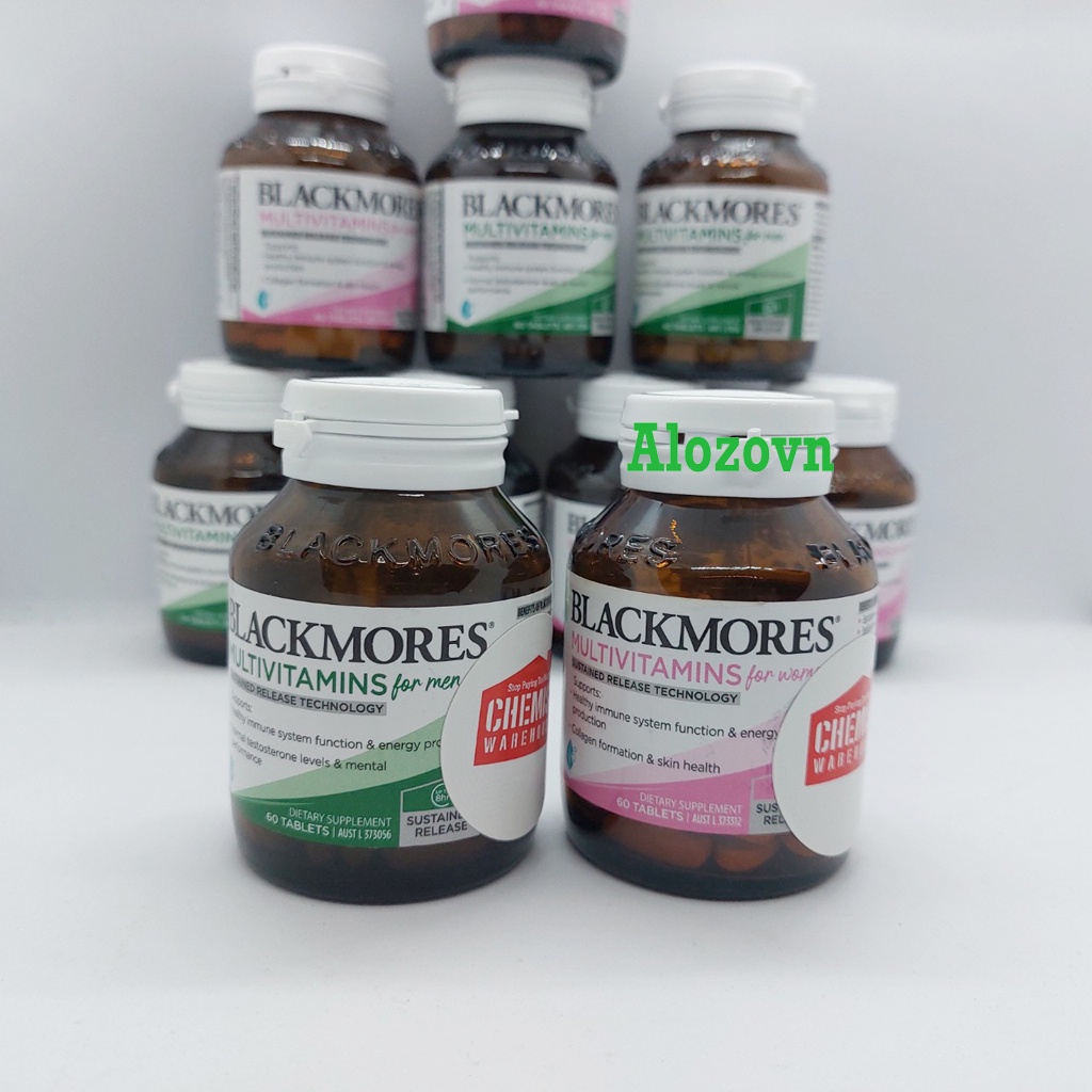 Vitamin tổng hợp dành cho nam và nữ - Blackmores Multivitamin For Men, For Women