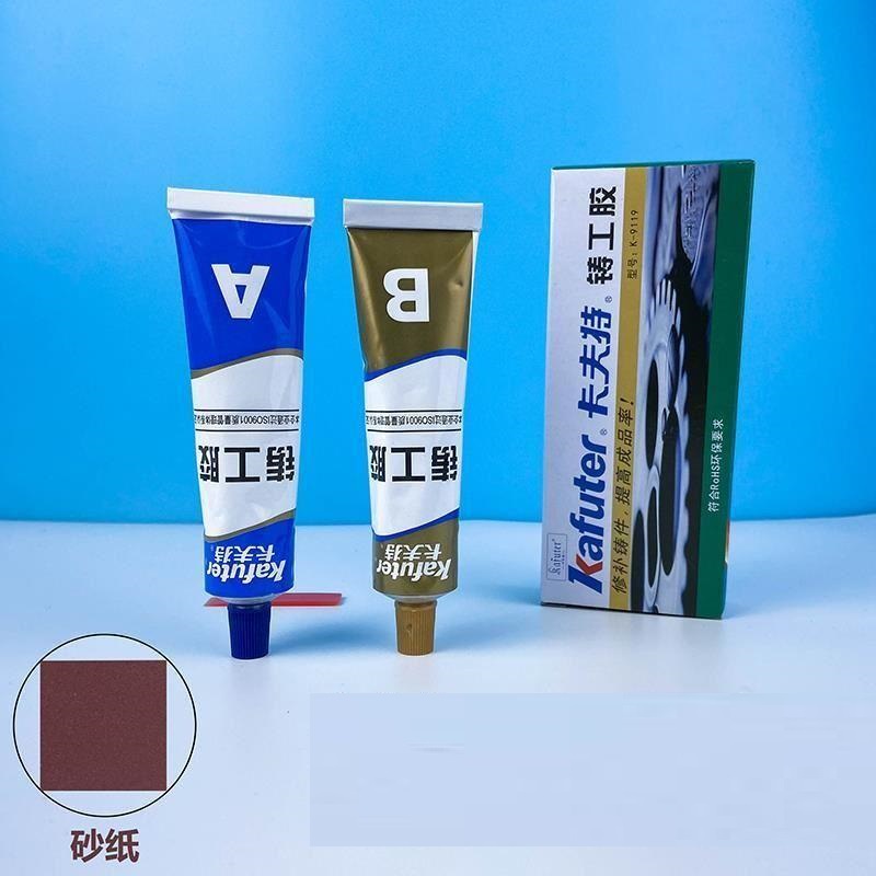 Keo Dán Sắt Siêu Dính Keo AB Chịu Nhiệt Vá Vết Nứt Vết Thủng Loại 100g