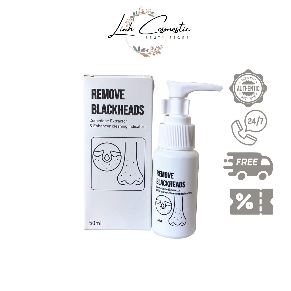 Ủ Mụn Làm Sạch Mụn Đầu Đen Sợi Bã Nhờn REMOVE BLACKHEAD 60ml