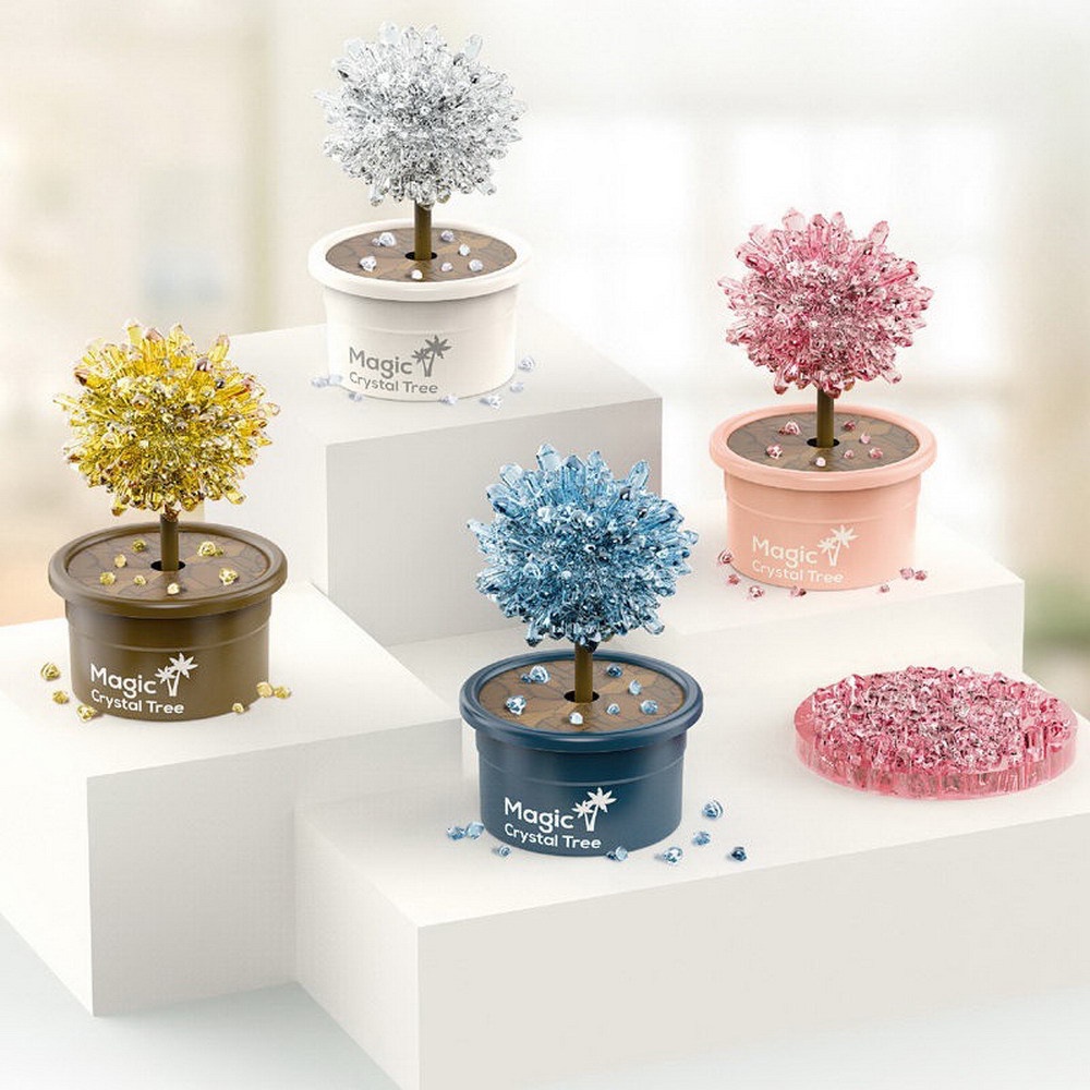 Hoa pha lê ma thuật Tự làm pha lê tăng trưởng đồ chơi giáo dục trẻ em thí nghiệm khoa học