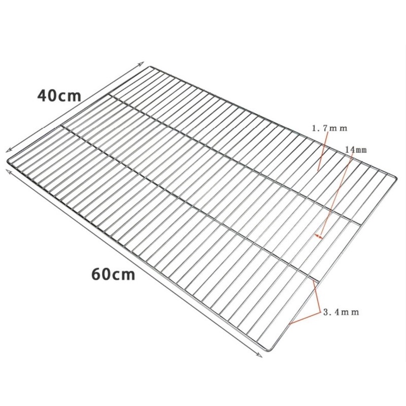 Rack hong inox 40x60cm