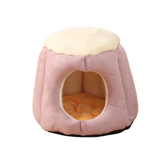 Giường đệm cho mèo kiểu hình trụ size 1 đến 20kg 45cm