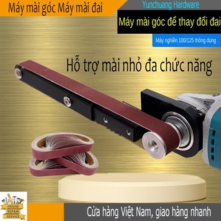 Máy mài dao kéo dây đai chà nhám mini 100/125 độ phù hợp cho máy mài góc