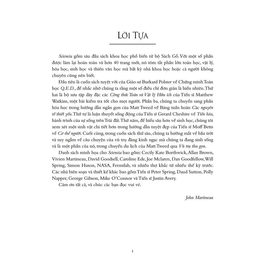 Sách - Sciencia - Toán Học, Vật Lý, Hóa Học, Sinh Học Và Thiên Văn Học