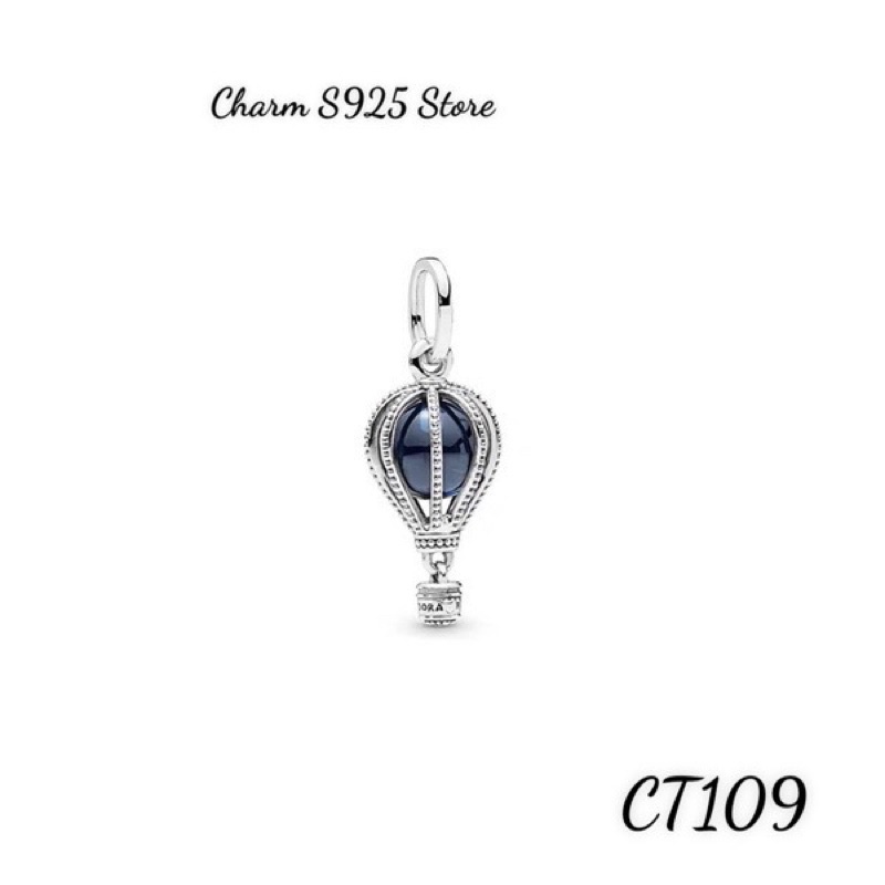 CHARM PAN ALE TREO KHINH KHÍ CẦU BẠC S925 THUẦN KHIẾT HÀNG CAO CẤP