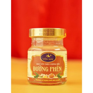 Yến chưng đường phèn, lá dứa Yến Mai thơm ngon mát lạnh ngọt dịu tăng sức đề kháng 70ml