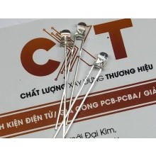 LED 3mm trắng trong suốt - sáng trắng