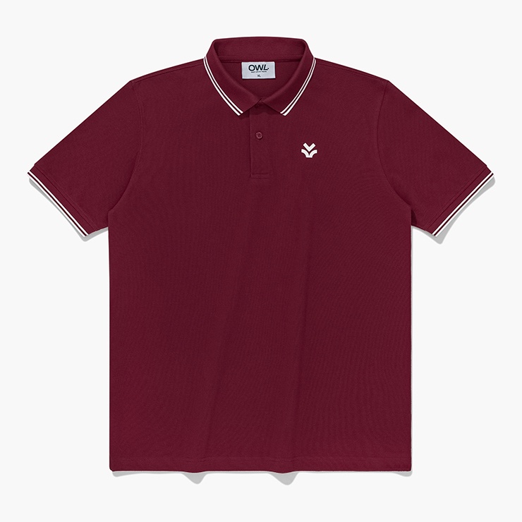 Áo polo Owlbrand Striped/Đỏ