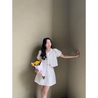 Set gấm áo buộc nơ S11