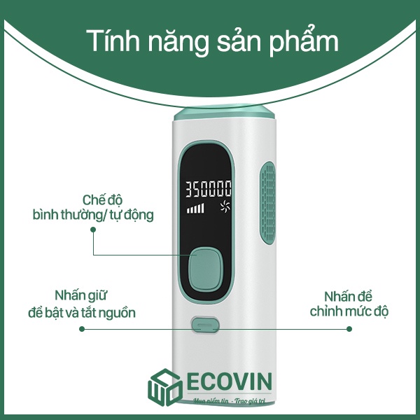 Máy Triệt Lông Cá Nhân Vĩnh Viễn Tại Nhà Công Nghệ IPL Cao Cấp