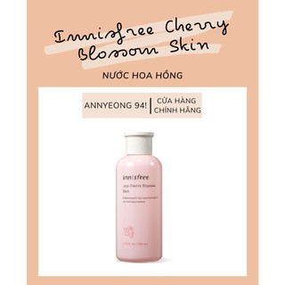 [Thanh Lý] Nước Hoa Hồng Dưỡng Trắng Innisfree Jeju Cherry Blossom Skin 200ml