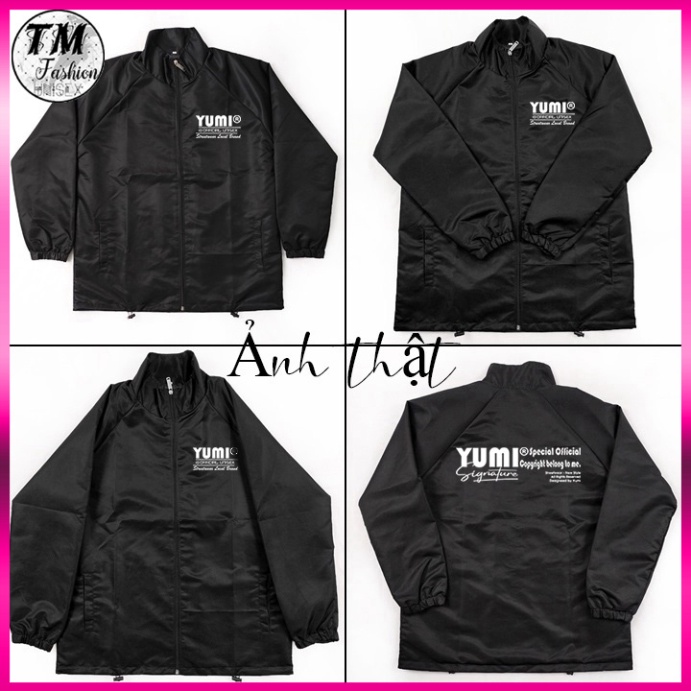 Áo Khoác Dù Mero Local Brand YUMI Jacket Unisex - Áo Gió Trơn 2 Lớp Form Rộng