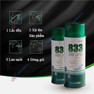 SPRAYVAN 833 – Chai tẩy dầu