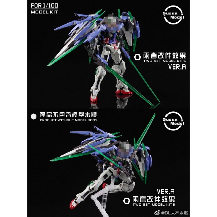 Set R4 cho mô hình gunpla MG 1/100