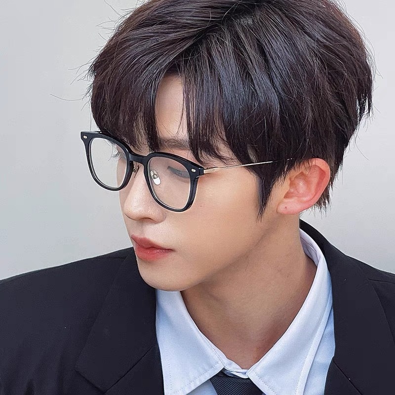 Kính chống ánh sáng xanh gọng kim loại mắt đổi màu khi ra nắng dành cho nam nữ