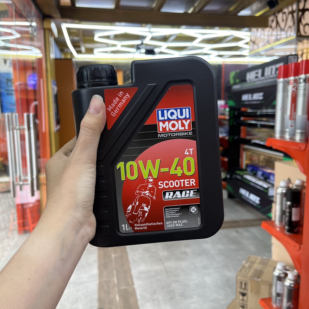 Dầu Nhớt Tổng Hợp Cho Xe Ga Liqui Scooter Race 10w40