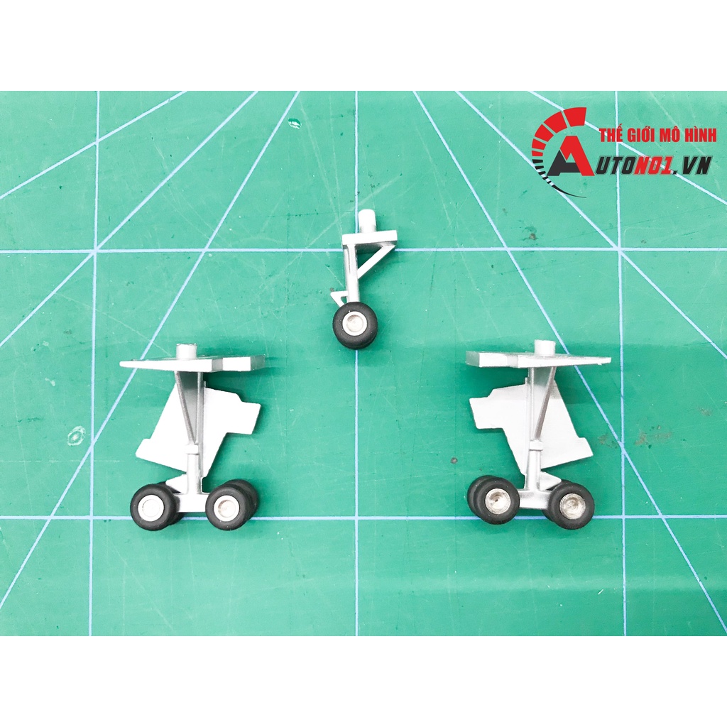 Bộ bánh xe máy bay thay thế cho mô hình máy bay tỉ lệ 47cm PK396