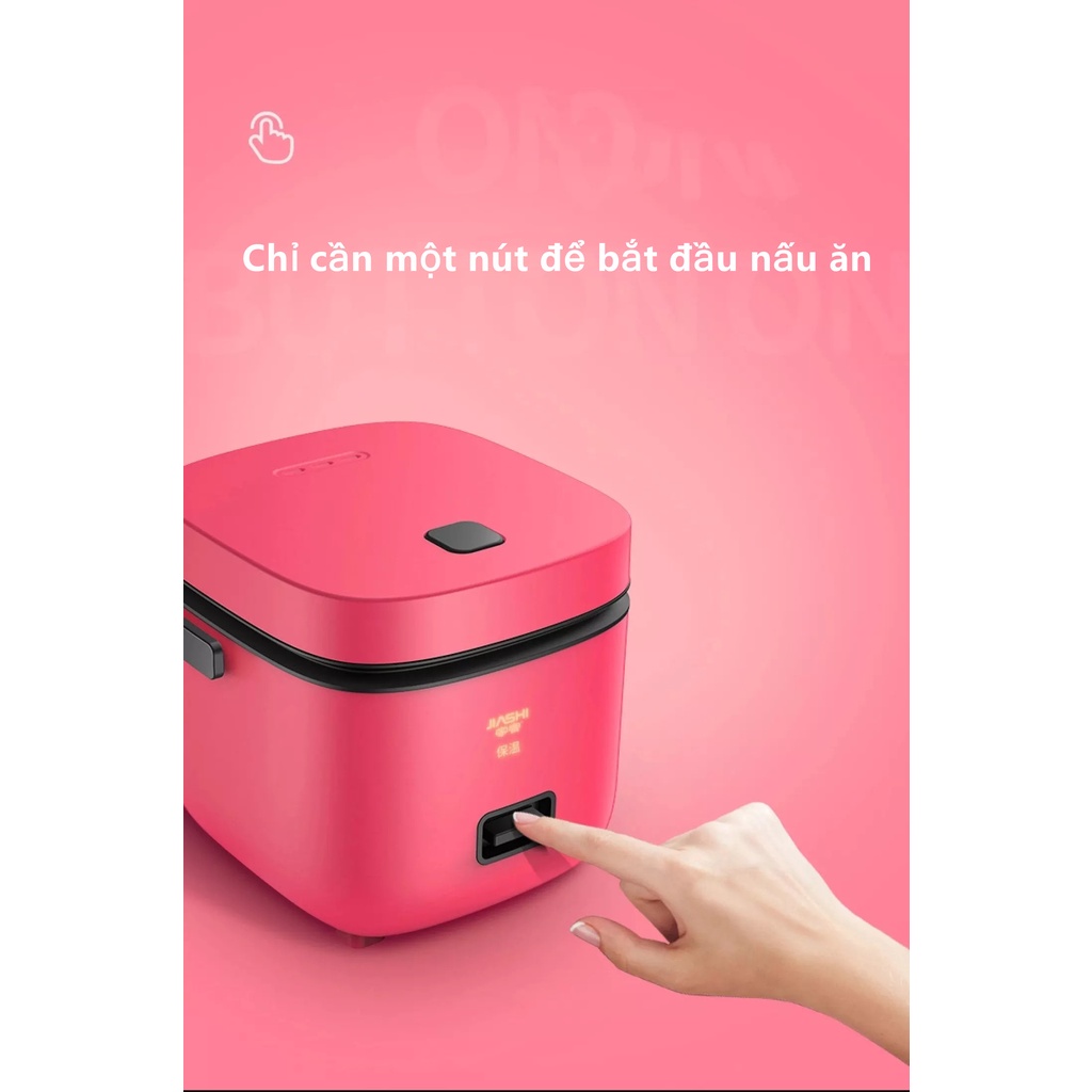 Nồi cơm điện mini nồi cơm diện nồi cơm điện 2 người ăn Rice Cooker/ Nồi cơm điện nhỏ, nồi mini siêu nhỏ chống dính