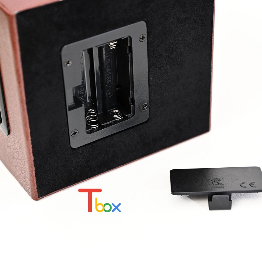 Hộp đựng đồng hồ cơ xoay tự động Tbox loại 1 đến 2 ngăn