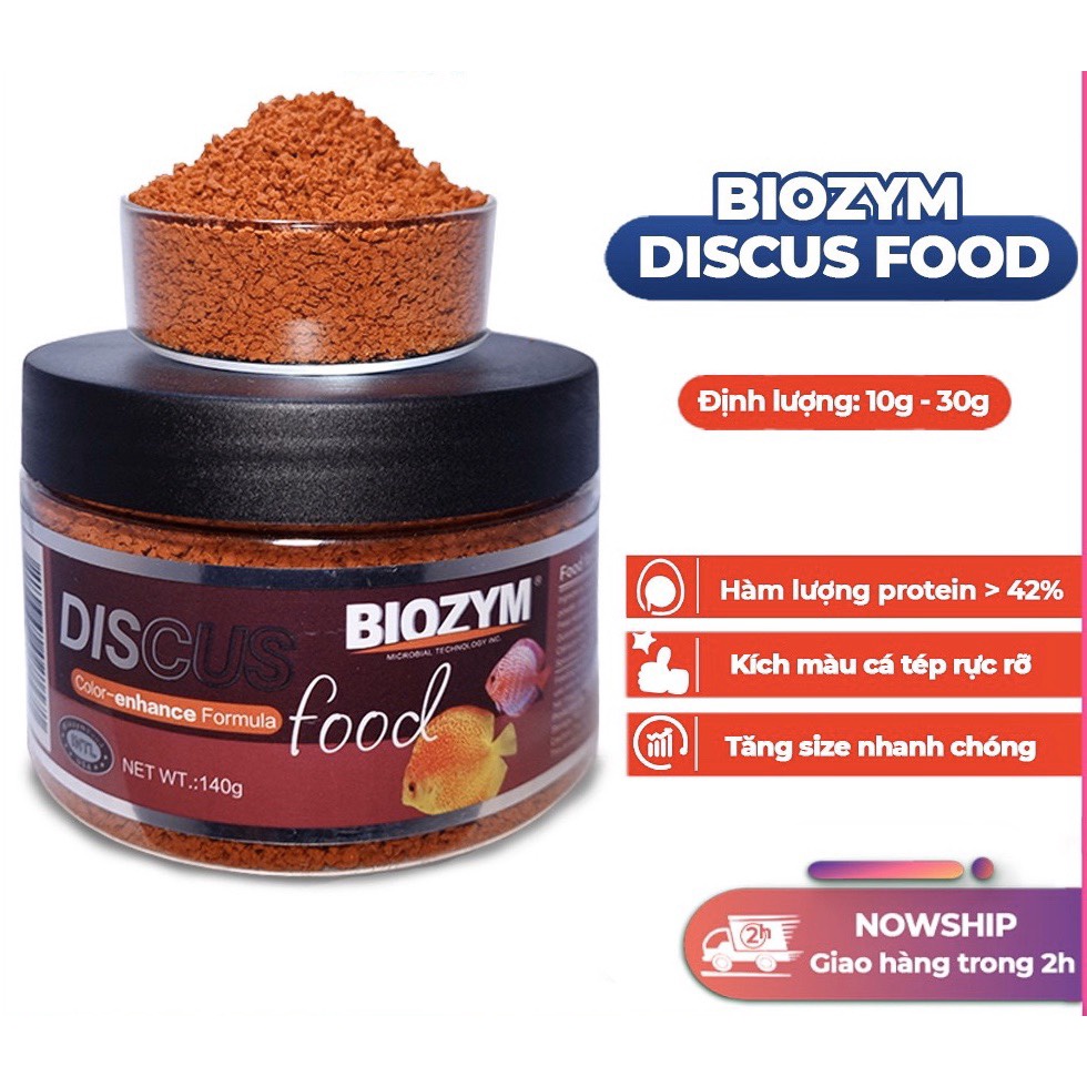 Cám Cá Biozym Discus Kích Màu, Cám Cá Đĩa, Cá Cầu Vồng, Cá Thủy Sinh