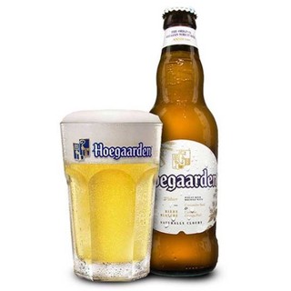 Combo 9 chai bia hoegaarden trắng 4.9% chai 330ml date 9/4/2023