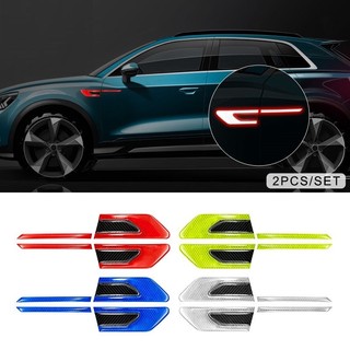 Tem dán, decal mang cá phản quang cảnh báo dán sườn xe ô tô