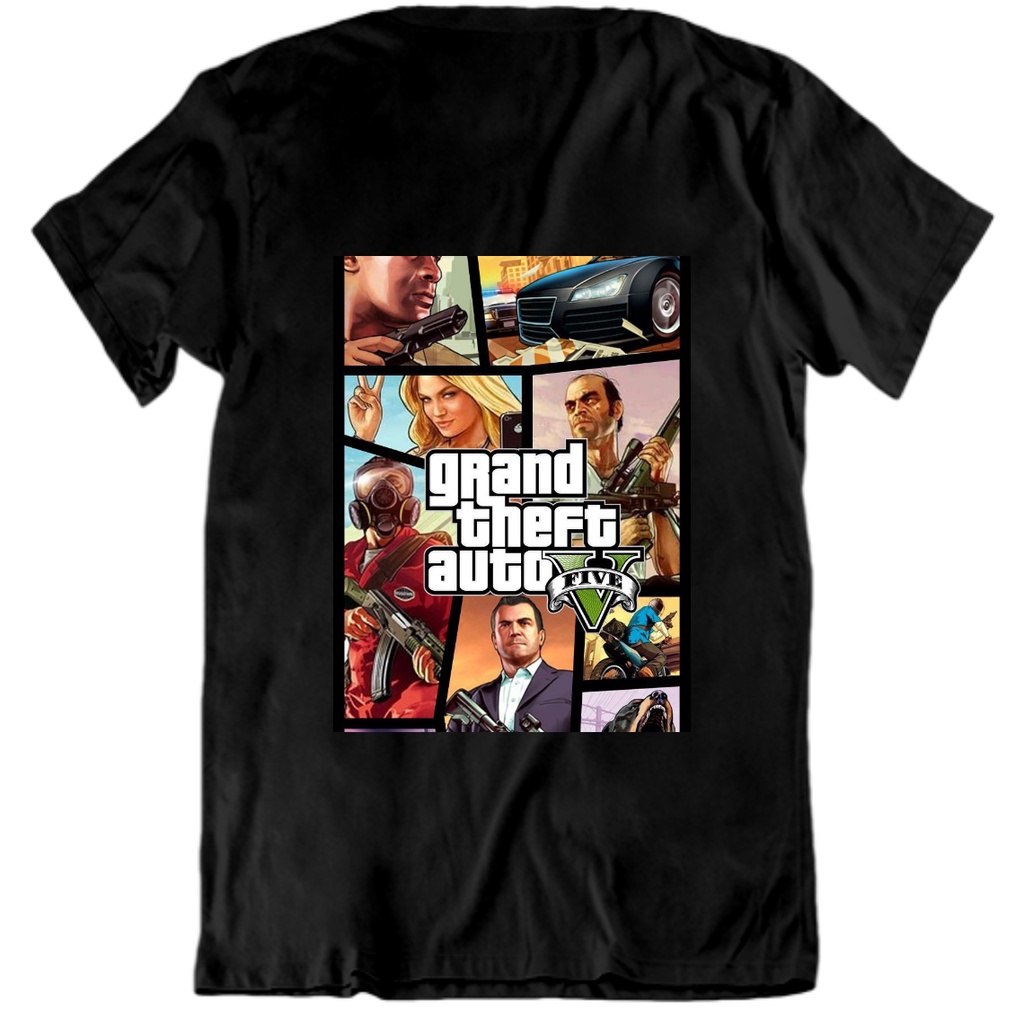Áo Thun From Rộng Local Brand Tay Lỡ Siêu Đẹp In 5D GTA 5_Kayti kiu